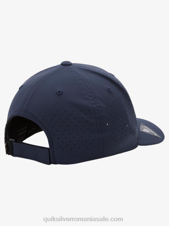 însemne albastre pălărie flexfit adaptată XT6B805 bărbați Quiksilver