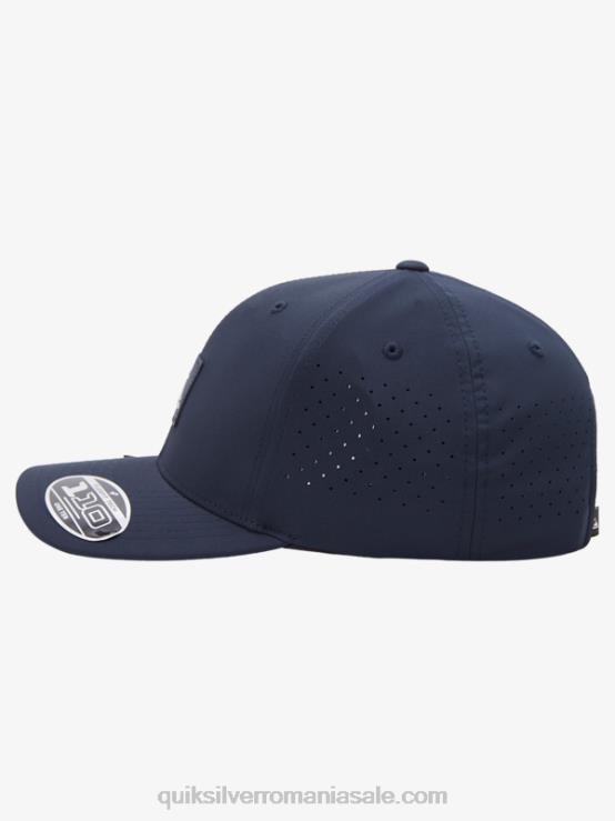 însemne albastre pălărie flexfit adaptată XT6B805 bărbați Quiksilver