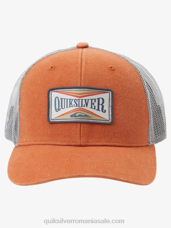 portocaliu Mecca pălărie de camioner cu trauler XT6B439 bărbați Quiksilver