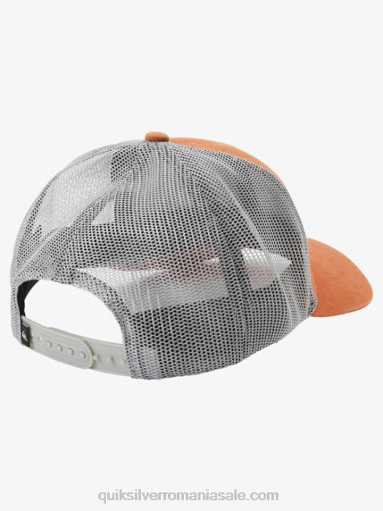portocaliu Mecca pălărie de camioner cu trauler XT6B439 bărbați Quiksilver