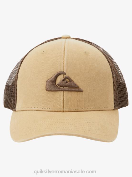 taos taupe pălărie de camioner la pământ XT6B600 bărbați Quiksilver