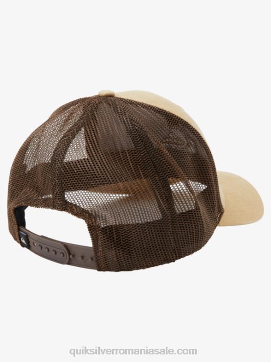 taos taupe pălărie de camioner la pământ XT6B600 bărbați Quiksilver