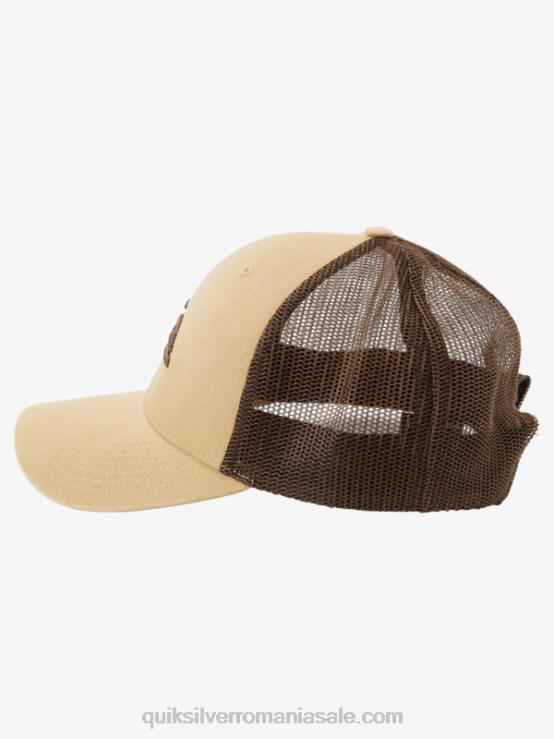 taos taupe pălărie de camioner la pământ XT6B600 bărbați Quiksilver