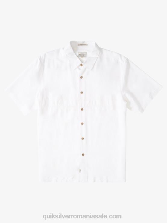 alb cămașă antirid premium waterman tahiti palms XT6B867 bărbați Quiksilver