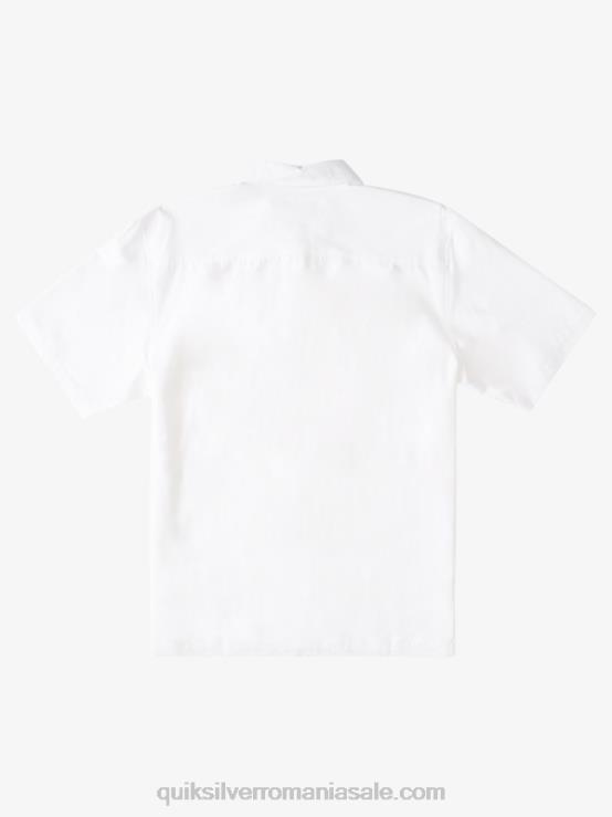 alb cămașă antirid premium waterman tahiti palms XT6B867 bărbați Quiksilver