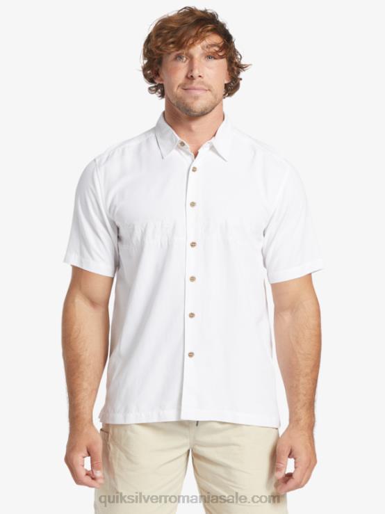 alb cămașă antirid premium waterman tahiti palms XT6B867 bărbați Quiksilver