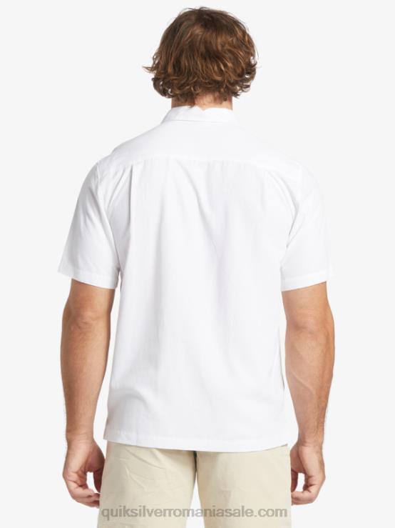 alb cămașă antirid premium waterman tahiti palms XT6B867 bărbați Quiksilver