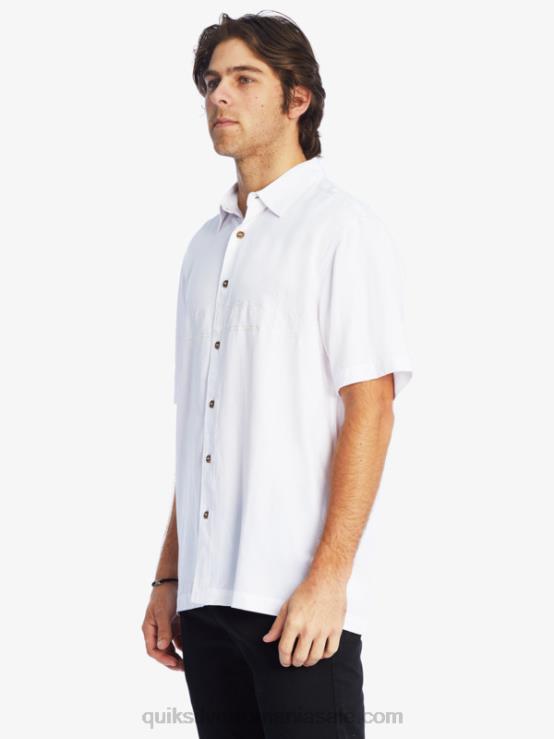 alb cămașă antirid premium waterman tahiti palms XT6B867 bărbați Quiksilver