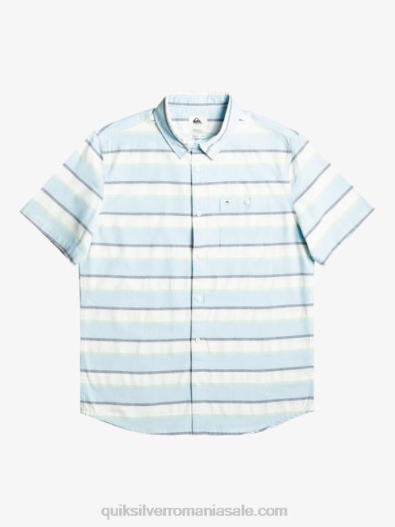 alb cali răsărit 231 cămașă cu mânecă scurtă cali sunrise XT6B1206 bărbați Quiksilver