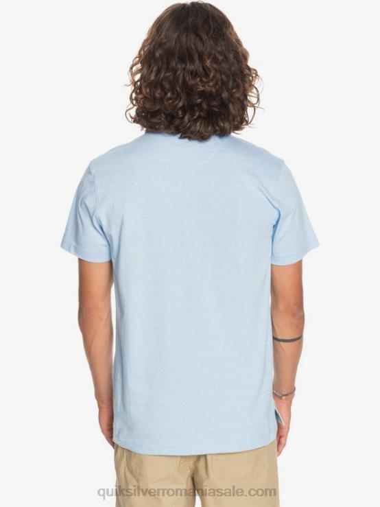 albastru aerisit tricou polo cu mânecă scurtă sun cruise de zi cu zi XT6B1553 bărbați Quiksilver