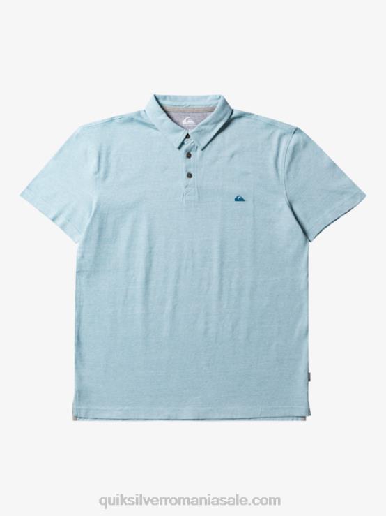 albastru cameo tricou polo cu mânecă scurtă sunset cruise XT6B477 bărbați Quiksilver