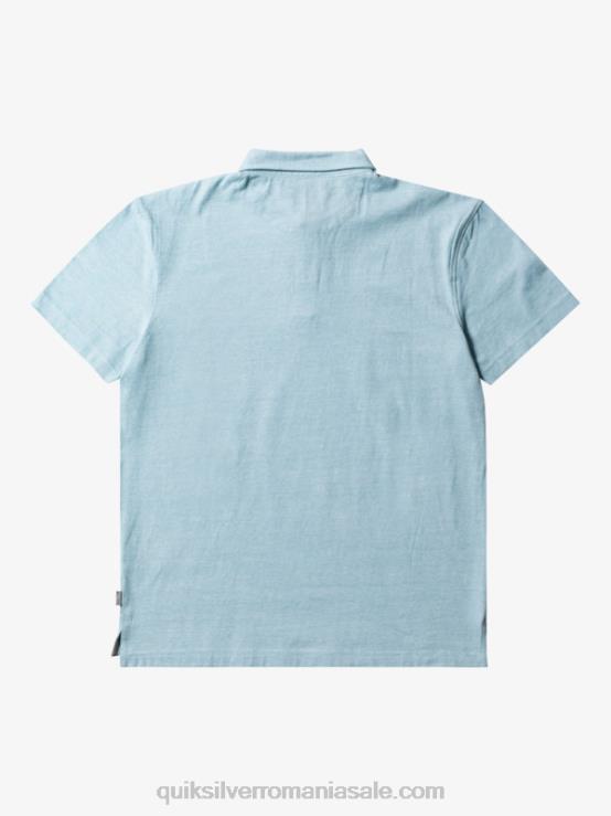 albastru cameo tricou polo cu mânecă scurtă sunset cruise XT6B477 bărbați Quiksilver