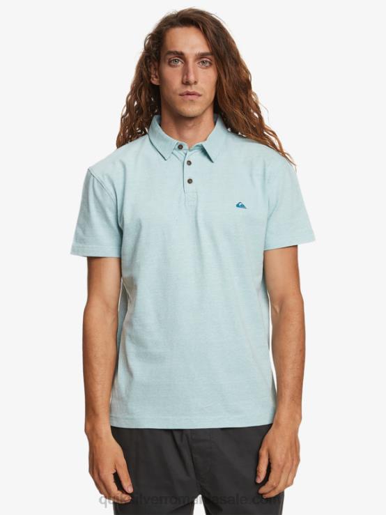 albastru cameo tricou polo cu mânecă scurtă sunset cruise XT6B477 bărbați Quiksilver