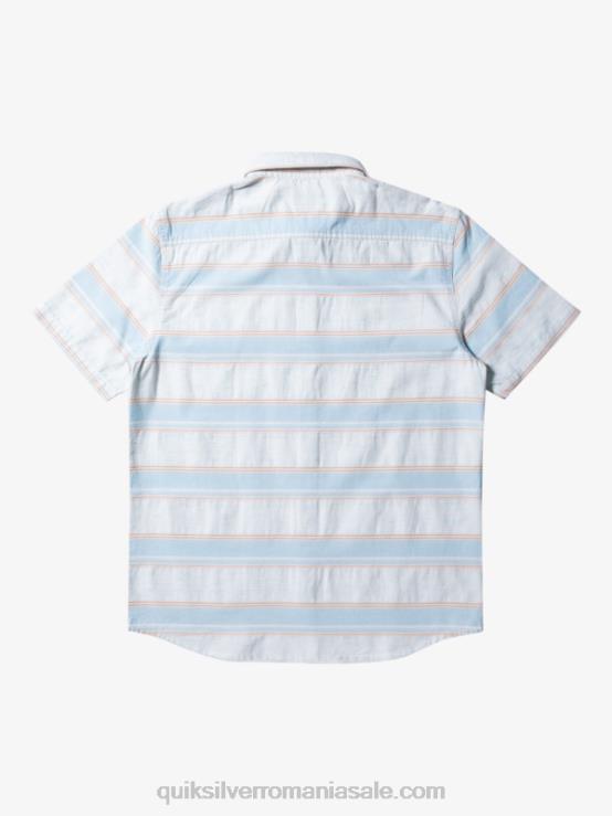 albastru cer cali str cămașă cu mânecă scurtă cali sunrise XT6B447 bărbați Quiksilver