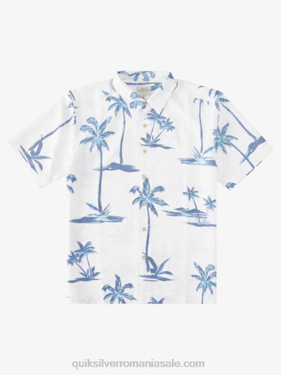 amurg albastru sea breezer cămașă hawaiană cu mânecă scurtă waterman sea breezer XT6B1501 bărbați Quiksilver