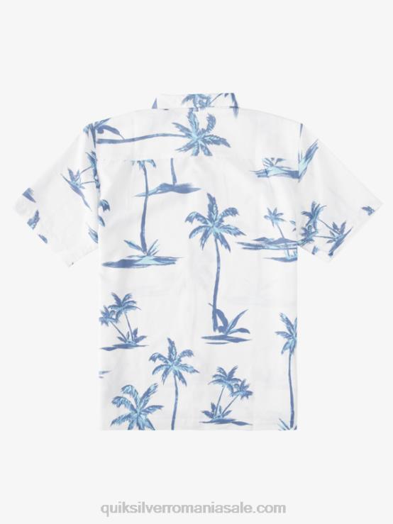 amurg albastru sea breezer cămașă hawaiană cu mânecă scurtă waterman sea breezer XT6B1501 bărbați Quiksilver