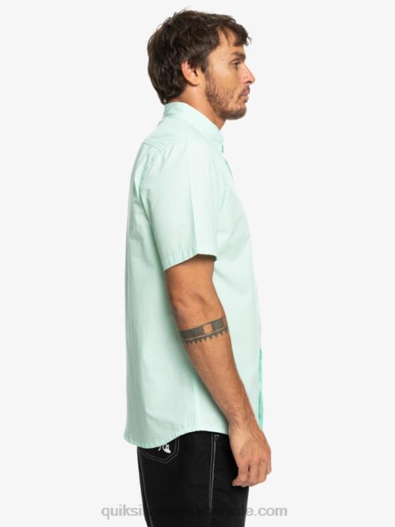apă înghețată cămașă winfall cu mânecă scurtă XT6B382 bărbați Quiksilver