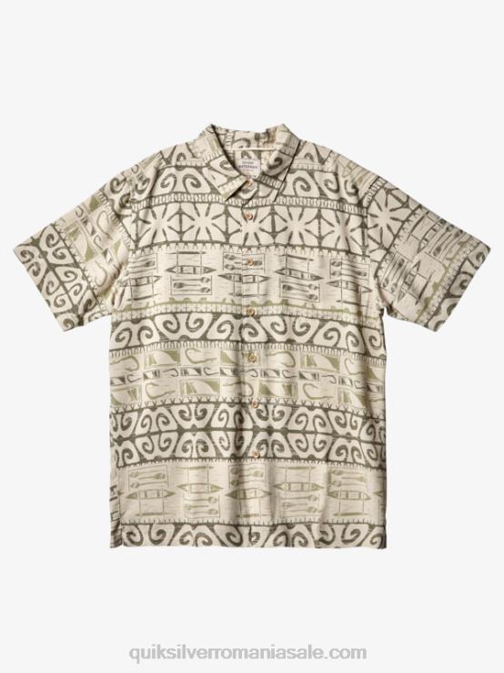 ceai la copaci cămașă cu mânecă scurtă waterman at trees XT6B291 bărbați Quiksilver