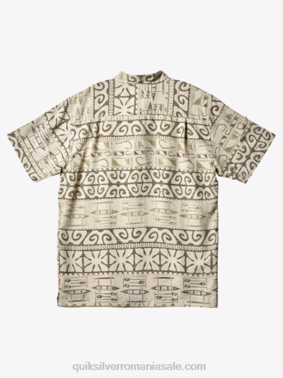 ceai la copaci cămașă cu mânecă scurtă waterman at trees XT6B291 bărbați Quiksilver