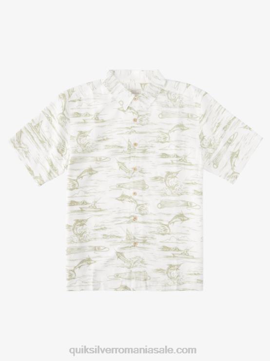 ceai marlin jig cămașă hawaiană waterman marlin jig XT6B899 bărbați Quiksilver