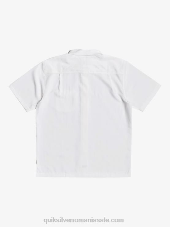 centinela albă cămașă antirid premium waterman centinela XT6B1300 bărbați Quiksilver