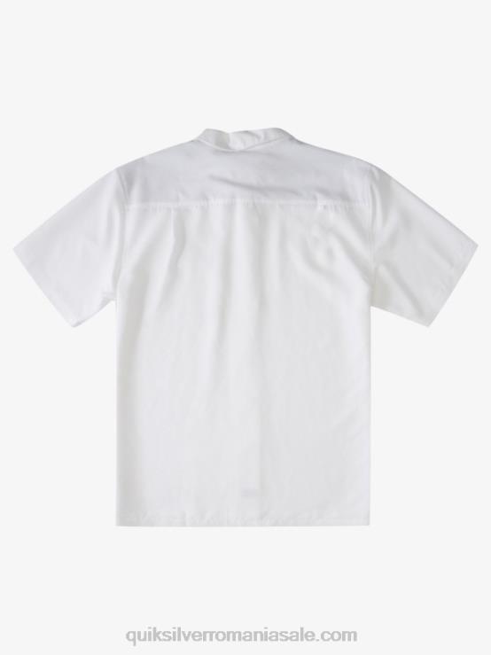 centinela albă cămașă antirid premium waterman centinela XT6B1300 bărbați Quiksilver