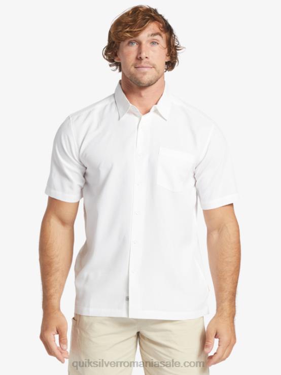 centinela albă cămașă antirid premium waterman centinela XT6B1300 bărbați Quiksilver