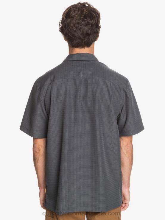 centinela neagră cămașă antirid premium waterman centinela XT6B1303 bărbați Quiksilver