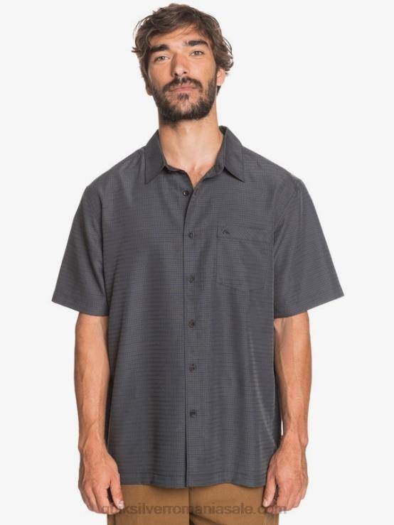 centinela neagră cămașă antirid premium waterman centinela XT6B1303 bărbați Quiksilver