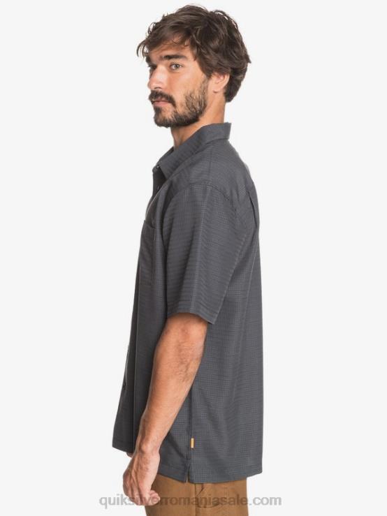 centinela neagră cămașă antirid premium waterman centinela XT6B1303 bărbați Quiksilver