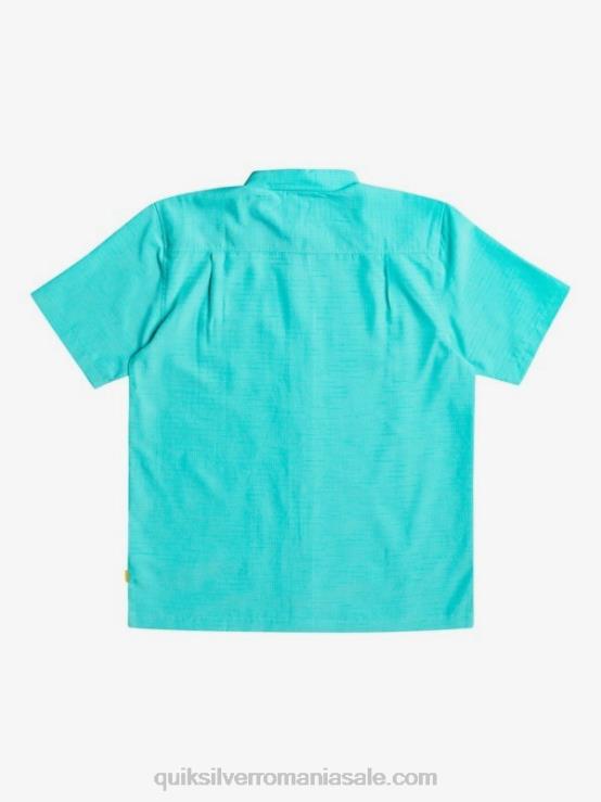 centinella albastru turcoaz cămașă antirid premium waterman centinela XT6B1308 bărbați Quiksilver
