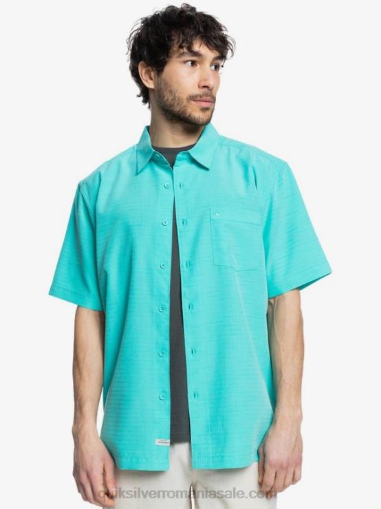centinella albastru turcoaz cămașă antirid premium waterman centinela XT6B1308 bărbați Quiksilver