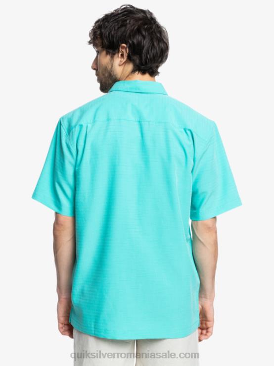 centinella albastru turcoaz cămașă antirid premium waterman centinela XT6B1308 bărbați Quiksilver