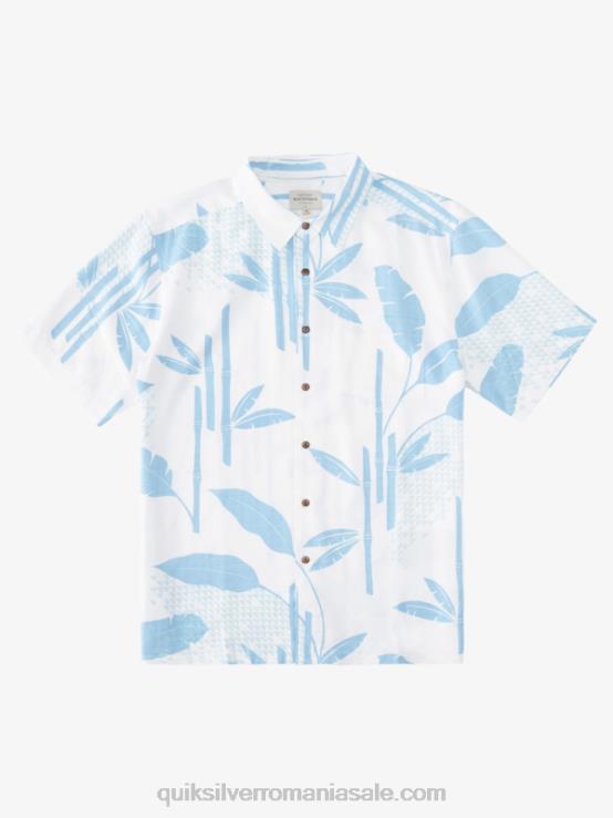 dusk blue surf riff cămașă cu mânecă scurtă waterman surf riff XT6B837 bărbați Quiksilver