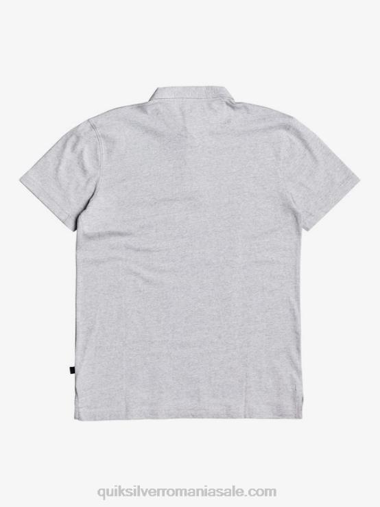 erica gri deschis tricou polo cu mânecă scurtă sun cruise de zi cu zi XT6B1552 bărbați Quiksilver