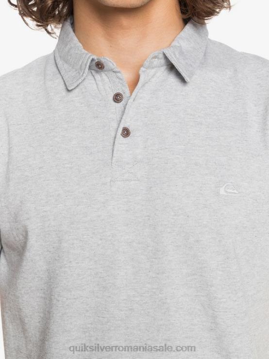 erica gri deschis tricou polo cu mânecă scurtă sun cruise de zi cu zi XT6B1552 bărbați Quiksilver