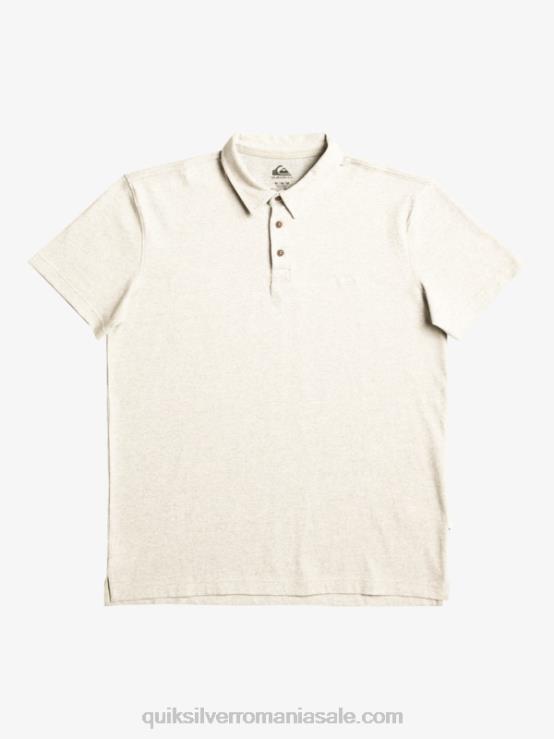 erica gri deschis tricou polo cu mânecă scurtă sunset cruise XT6B475 bărbați Quiksilver