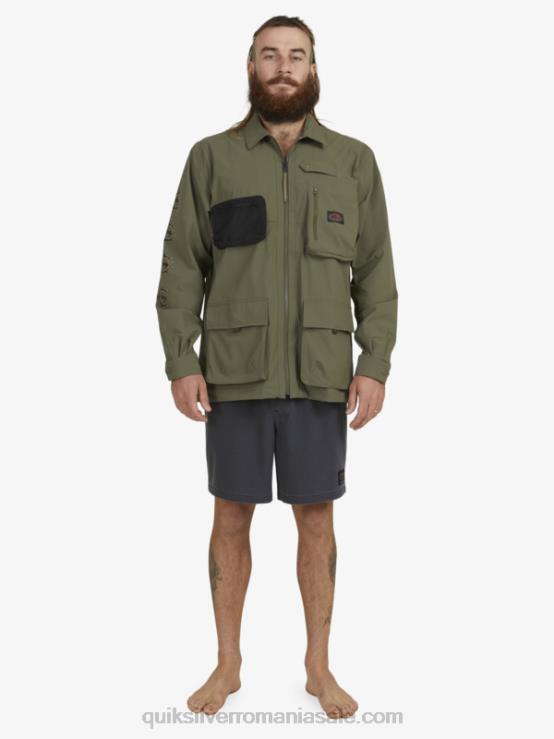 frunza de strugure cămașă cu mânecă lungă sub cer XT6B1718 bărbați Quiksilver