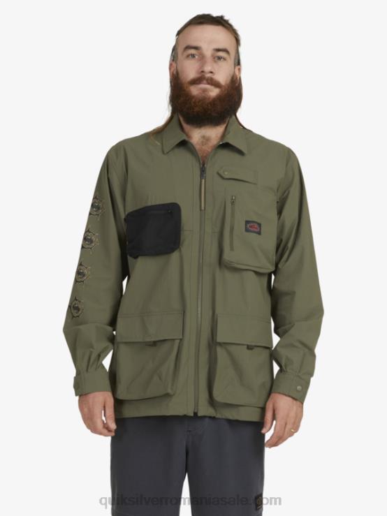 frunza de strugure cămașă cu mânecă lungă sub cer XT6B1718 bărbați Quiksilver