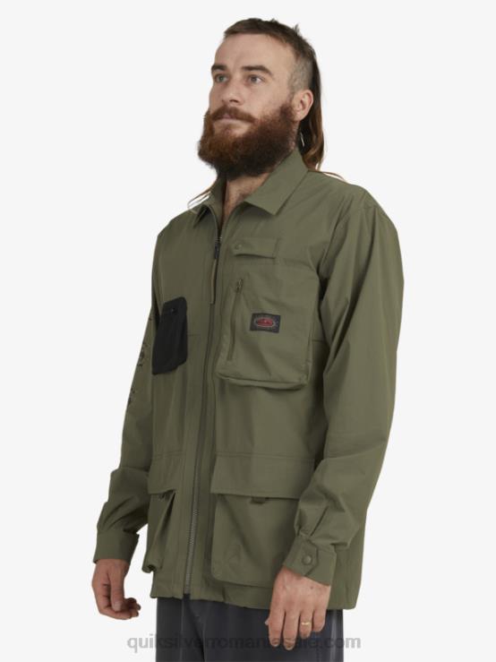 frunza de strugure cămașă cu mânecă lungă sub cer XT6B1718 bărbați Quiksilver