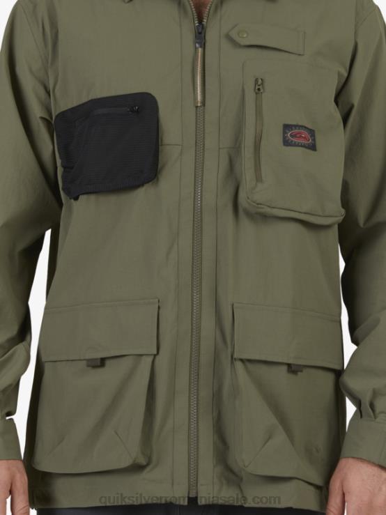 frunza de strugure cămașă cu mânecă lungă sub cer XT6B1718 bărbați Quiksilver