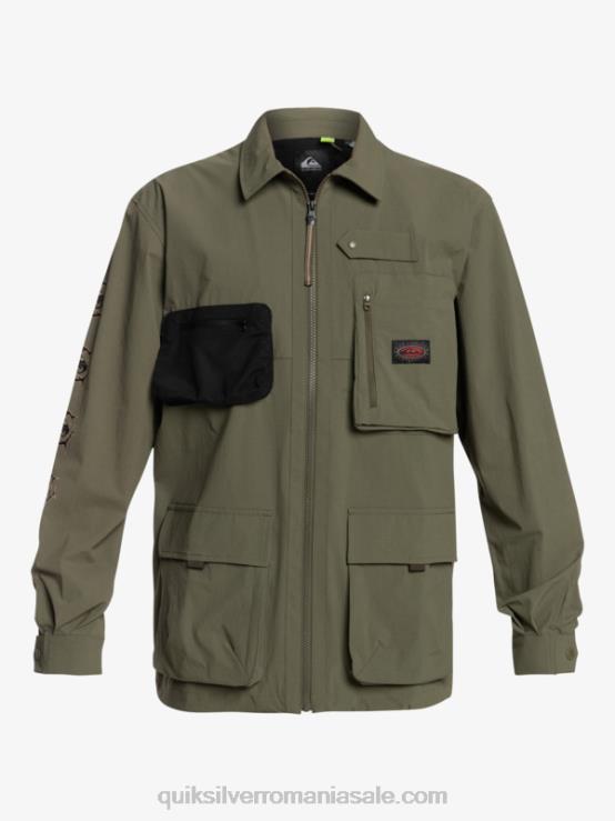 frunza de strugure cămașă cu mânecă lungă sub cer XT6B1718 bărbați Quiksilver