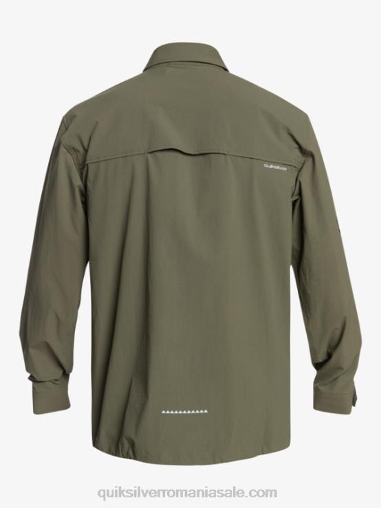 frunza de strugure cămașă cu mânecă lungă sub cer XT6B1718 bărbați Quiksilver