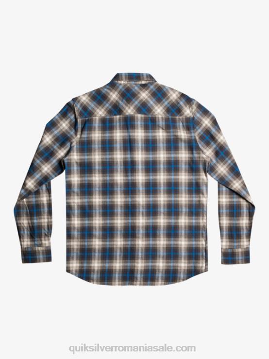 frunze de struguri cramond cămașă cramond stretch cu mânecă lungă XT6B1048 bărbați Quiksilver