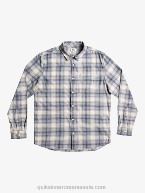 ganaway de mesteacăn cămașă de flanel elastic ganaway cu mâneci lungi XT6B1768 bărbați Quiksilver