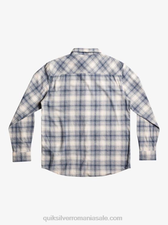 ganaway de mesteacăn cămașă de flanel elastic ganaway cu mâneci lungi XT6B1768 bărbați Quiksilver