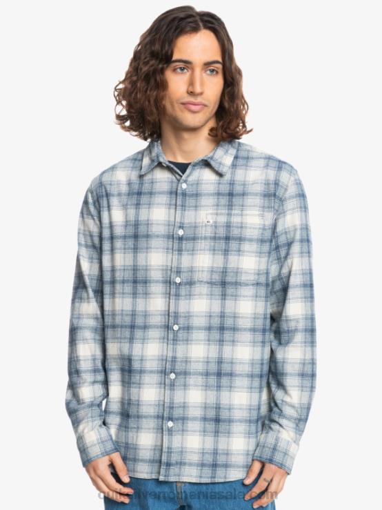 ganaway de mesteacăn cămașă de flanel elastic ganaway cu mâneci lungi XT6B1768 bărbați Quiksilver