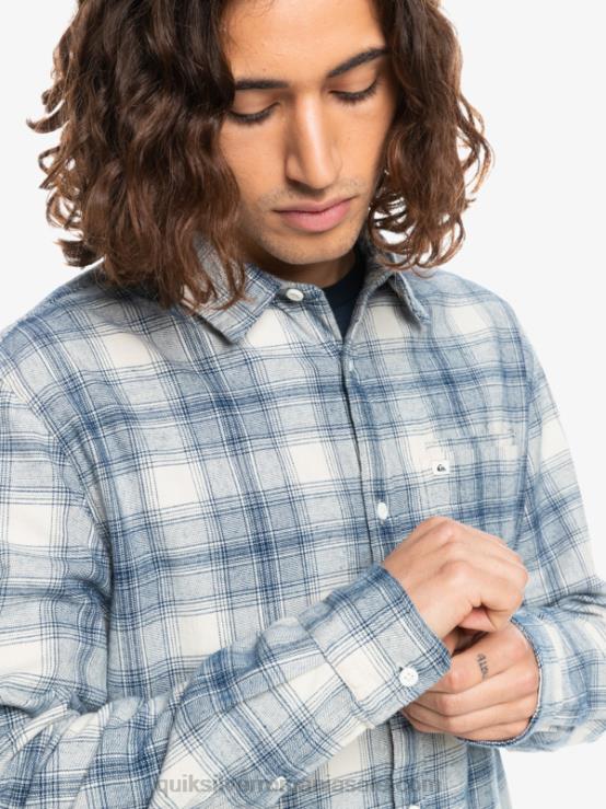 ganaway de mesteacăn cămașă de flanel elastic ganaway cu mâneci lungi XT6B1768 bărbați Quiksilver