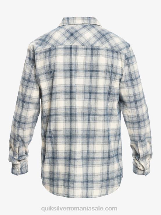ganaway de mesteacăn cămașă de flanel elastic ganaway cu mâneci lungi XT6B1768 bărbați Quiksilver