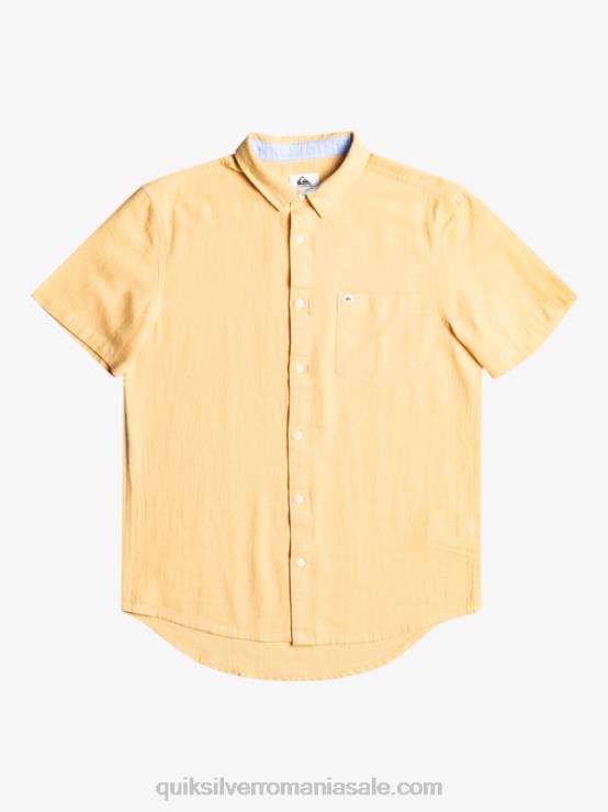 grâu cămașă cu mânecă scurtă time box XT6B1361 bărbați Quiksilver